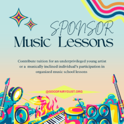 Sponsor Music Lessons for Talented Children in Need