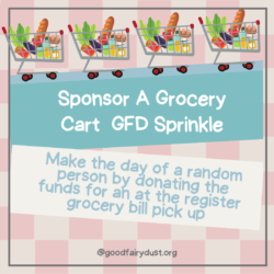 Sponsor A Grocery Cart